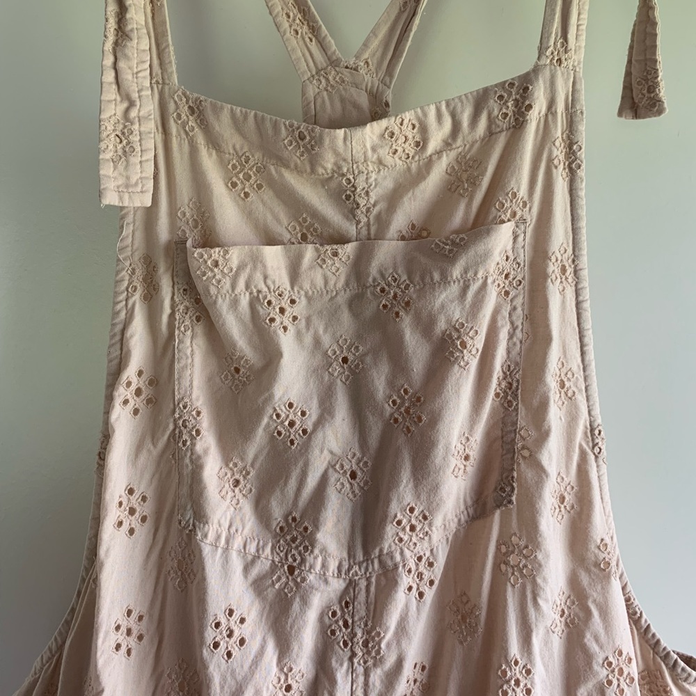 American Eagle Dusty Pink Cotton Overalls
